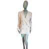 Vintage Delba 100% wool vintage crossed blazer - like new with labels