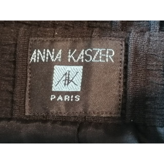 Vintage Tailor Anna Kaszer Paris Black Textured Chic