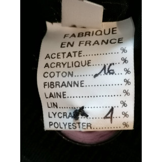 Vintage Alfaiate Anna Kaszer Paris Preto Textured Chic