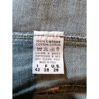 Blazer Denim Cunrated 90s Oppio Made in Italy Fatto a Mano