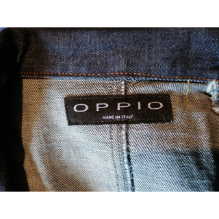 Blazer Denim Cunrated 90s Oppio Made in Italy Fatto a Mano