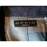Blazer Denim Cunrated 90s Oppio Made in Italy Fatto a Mano
