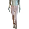 Pantalon slim moulant stretch rose T38 – peu porté