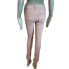 Pantalon slim moulant stretch rose T38 – peu porté