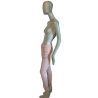 Pantalon slim moulant stretch rose T38 – peu porté
