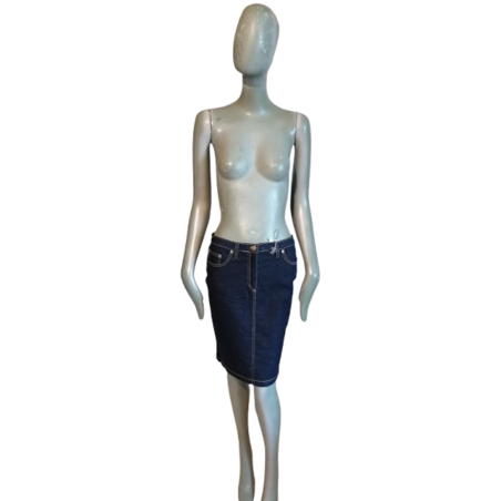 Jupe denim Iceberg Ice Jeans Y2K neuve avec étiquette T42 It