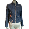 Jacke Gaetano Navarra Y2K Utility Denim als neu, nie getragen