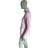 Lilac Y2K New Collar Image Sweater With Label - Size L