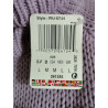 Lilac Y2K New Collar Image Sweater With Label - Size L