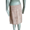 Jupe portefeuille HACHE tweed laine neuve T42 It