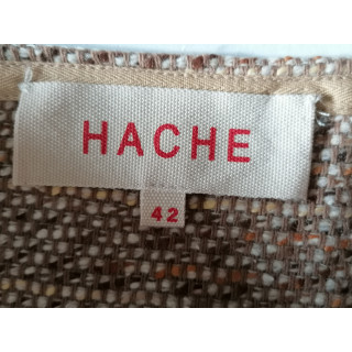 Skirt Hache Tweed Wool T42 IT