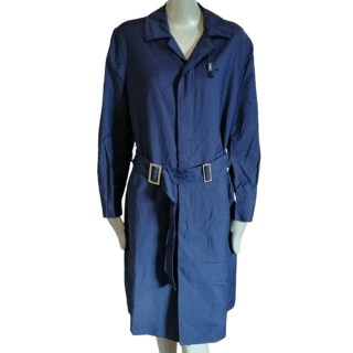 Trench Belted Fine Wool Dirk Bikkembergs 90s