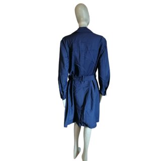 Trench Belted Fine Wool Dirk Bikkembergs 90s