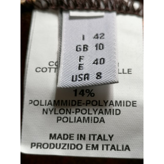 Top vintage y2k Carella Itália malha frisada como novo