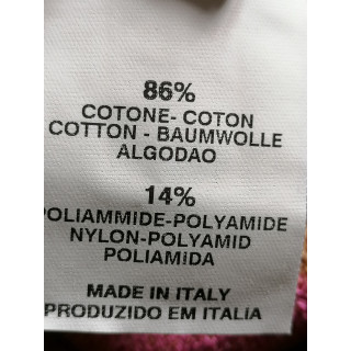 Top vintage y2k Carella Itália malha frisada como novo