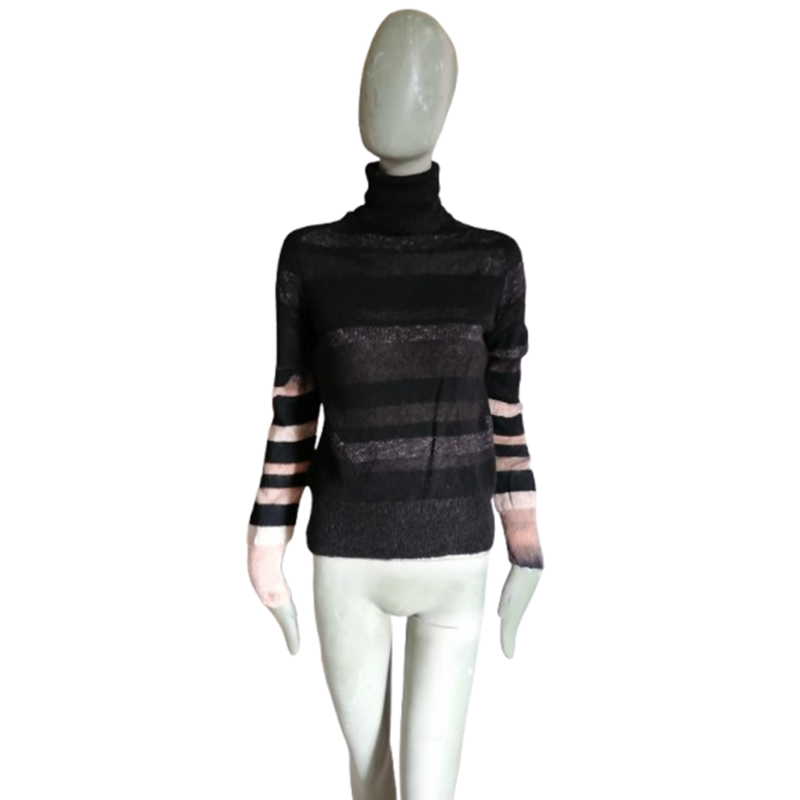 Diesel StyleLab Mohair Sheer Turtleneck 90s Archive