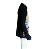 Mehrfarbige Vintage Cardigan-Männer / Unisex - Retro-Stil