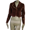 Jacket Gold Mania Dark Brown Vintage Ref 006