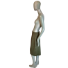 Jupe crayon Delba cachemire angora kaki T46 Made in Italy