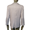 Chemise Cerruti Jeans 90s neuve – drapée minimaliste blanche