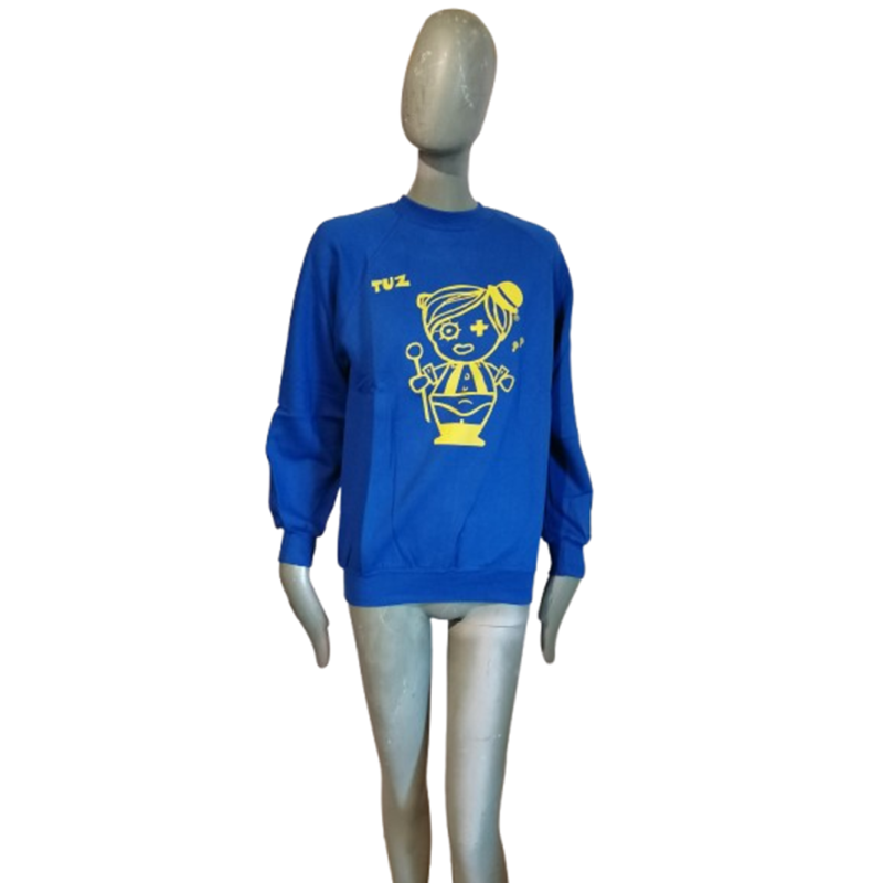 Sweat Y2K Korovamilkshop TUZ BLUE FLEECE GRAPHIC