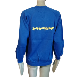 Sweat Y2K Korovamilkshop TUZ BLUE FLEECE GRAPHIC