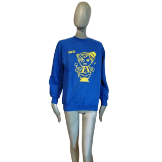 Sweat Y2K Korovamilkshop TUZ BLUE FLEECE GRAPHIC