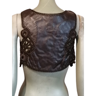 Gancio in pelle Bustier & Handmade Maliparmi - Y2K