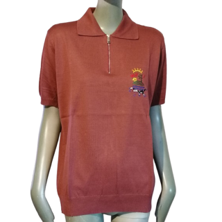 JC de Castelbajac 90s Warner Bros Polo Mesh Zip NUNCA WORN WORN