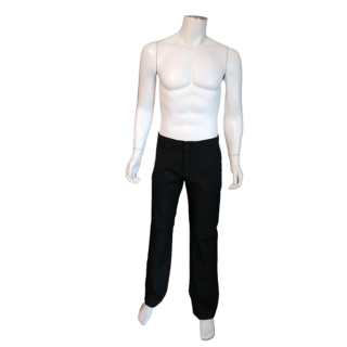 Trousers Bikkembergs Vintage Man 2000s Black Size 48 IT