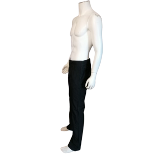 Calças Bikkembergs Homem vintage 2000s tamanho preto 48 ele