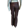 Dirk Bikkembergs 90er Jahre - T46 Patinierte Lammlederhose (42 FR)