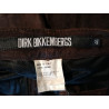 Dirk Bikkembergs 90er Jahre - T46 Patinierte Lammlederhose (42 FR)