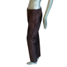 Dirk Bikkembergs 90s - T46 Patinated Lamb Leather Pants (42 fr)