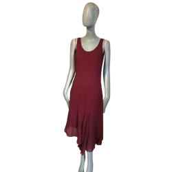 Robe vintage Sonia Spéciale laine rouge Made in Italy Taille 38