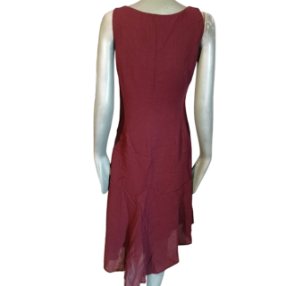 Abito vintage Sonia Spéciale Lana rossa Made in Italy Dimensione 38