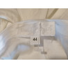 Vestido blanco asimétrico Simultaneous Nueva etiqueta de Y2K