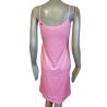Nachtlebenskleid Miss Sixty Y2K Erdbeeren Rosa - S - Vintage