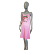 Abito vita notturna Miss Sixty Y2K Fragole Pink - S - Vintage