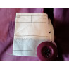 Veste trench courte Ermanno Scervino vintage Y2K soie nylon T40