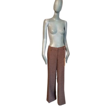 Hh di Hache Pantaloni sartoria italiani Y2K Nuova deadstock