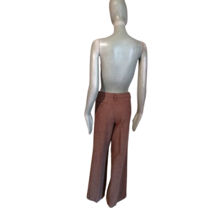 Hh di Hache Pantaloni sartoria italiani Y2K Nuova deadstock