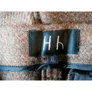 Hh por Hache Calças alfaiataria italianas y2k new Deadstock