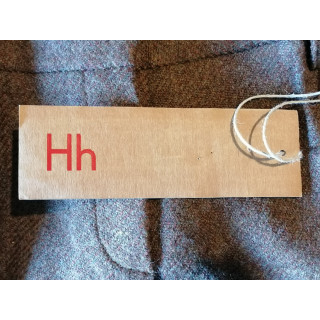 Hh por Hache Calças alfaiataria italianas y2k new Deadstock