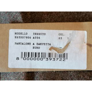 Hh por Hache Pantalones de sastrería italiana Y2K New Deatstock