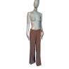Hh por Hache Pantalones de sastrería italiana Y2K New Deatstock