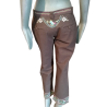 Vintage TAM TAM HORTA “Mexico” – Pantalon bohème brodé Y2K