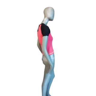 DKNY Active Y2K Baby T-Stück Rose Neon