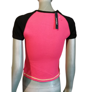DKNY Active Y2K Baby T-Stück Rose Neon