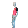 DKNY Active Y2K Baby T-Stück Rose Neon